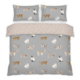 Cats Reversible Duvet Cover Set 8