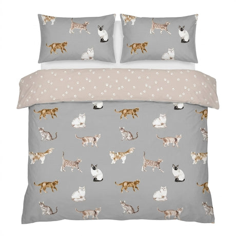 Cats Reversible Duvet Cover Set 8