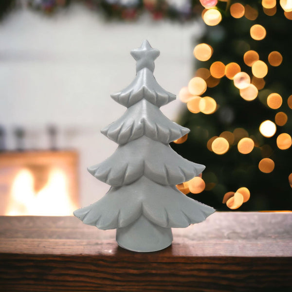 Grey Ceramic Christmas Tree - Ideal
