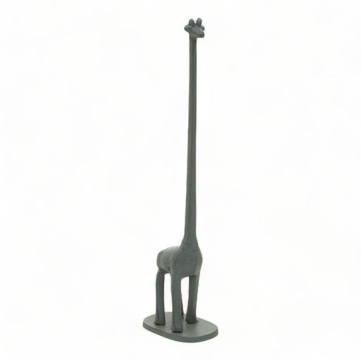 Grey Giraffe Toilet Roll Holder - Ideal