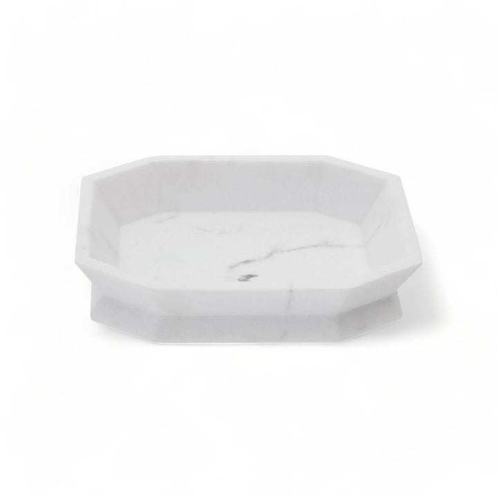 Grey Marble Effect Soap Dish - Ideal