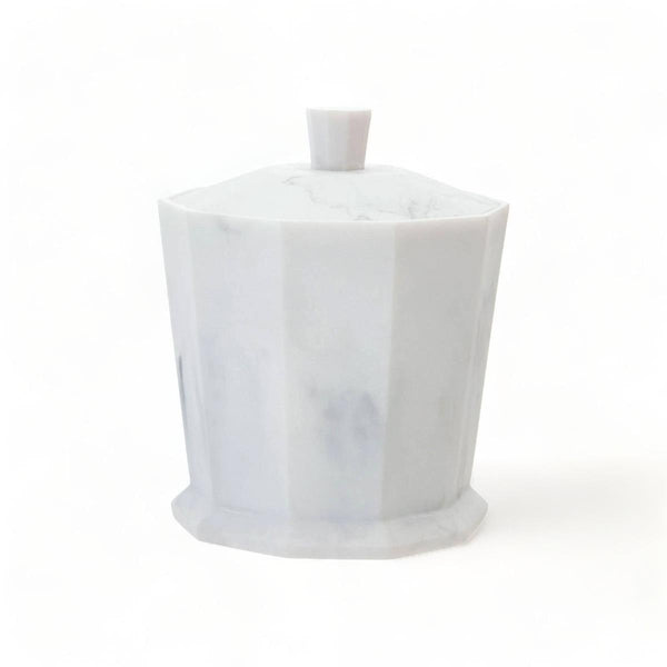 Grey Marble Effect Storage Jar - Ideal