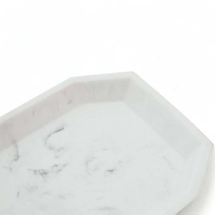 Grey Marble Effect Tray - Ideal