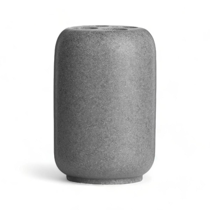 Grey Stone Effect Toothbrush Holder - Ideal