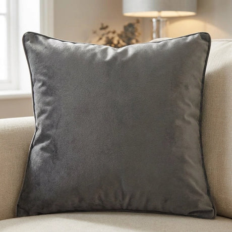 Melanie Velvet Filled Cushion 43cm x 43cm (17" x 17") 1