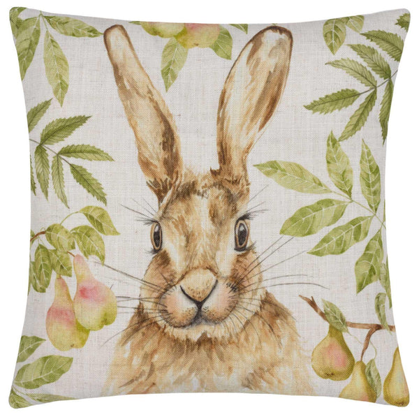Grove Hare Natural Cushion Cover 17" x 17" - Ideal