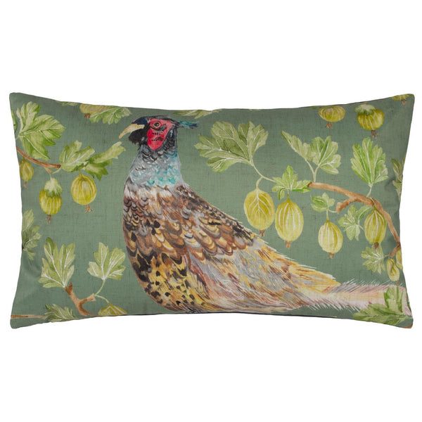 Grove Pheasant Outdoor Cushion Cover 12" x 20" - Ideal