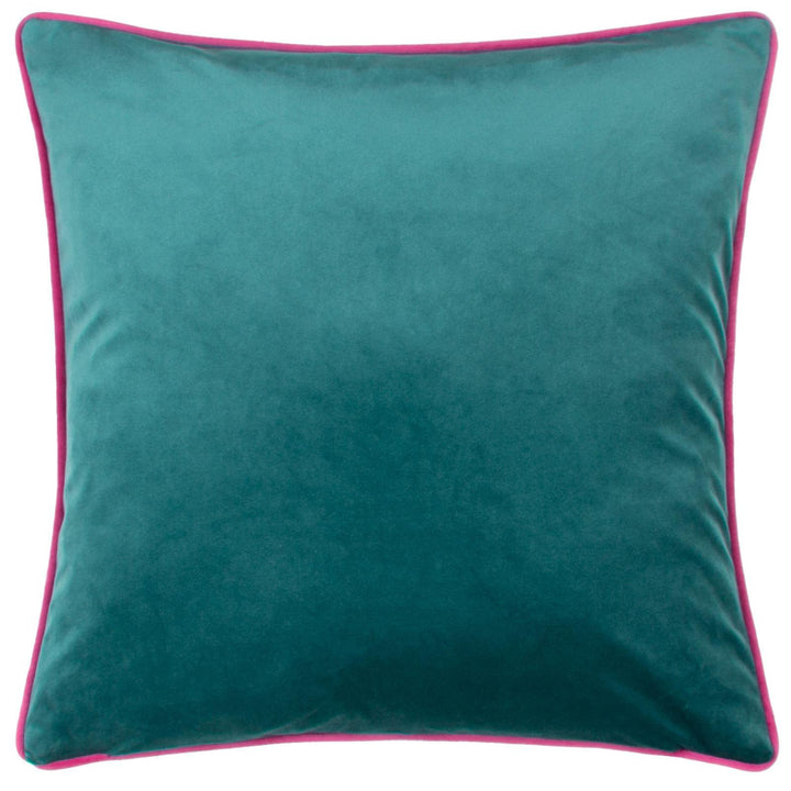 Gustave Illustrated Velvet Cushion Cover 17" x 17" - Ideal