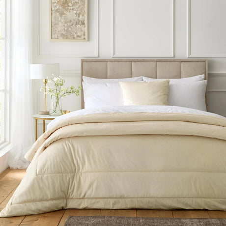 Appletree Heritage Harlan Cream Bedspread Recycled Polyester 235cm x 235cm 2