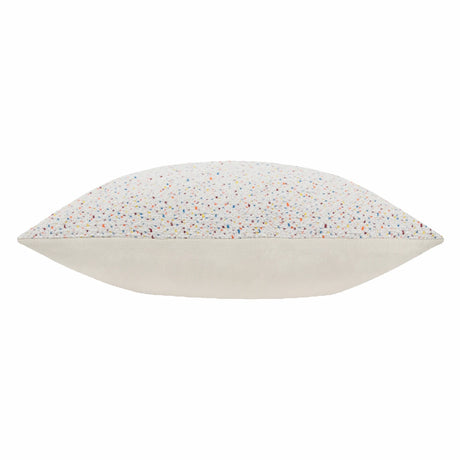 Hali Velvet White Cushion Cover or Filled Cushion 45cm x 45cm - additional product view 2