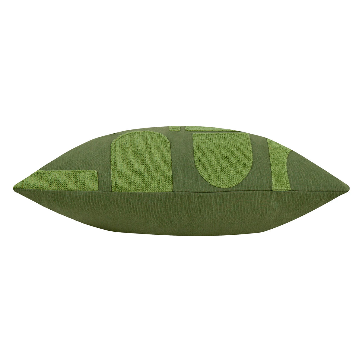 Hallam Ivy Green Cushion Cover or Filled Cushion 30cm x 50cm - additional product view 4