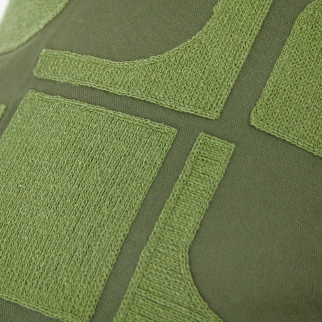 Hallam Ivy Green Cushion Cover or Filled Cushion 30cm x 50cm - additional product view 5