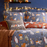Halloween Pawty Printed Reversible Duvet Cover Set Multicolour - image 5