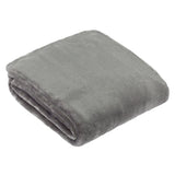 Harrow Fleece Throw Charcoal 140 x 180cm - image 2