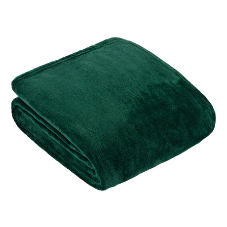 Harrow Fleece Throw Emerald 140 x 180cm - image 2