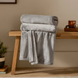 Harrow Fleece Throw Grey 140 x 180cm - image 1