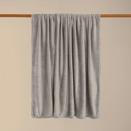 Harrow Fleece Throw Grey 140 x 180cm - image 3