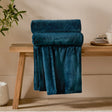 Harrow Fleece Throw Midnight 140 x 180cm - image 1