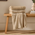 Harrow Fleece Throw Natural 140 x 180cm - image 1
