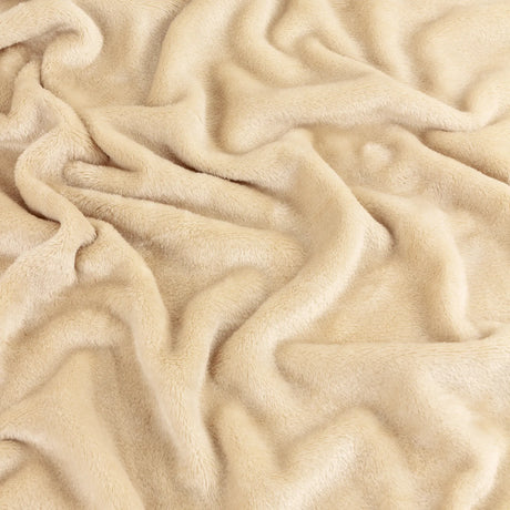 Harrow Fleece Throw Natural 140 x 180cm - image 4