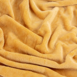Harrow Fleece Throw Ochre 140 x 180cm - image 4