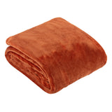 Harrow Fleece Throw Rust 140 x 180cm - image 2