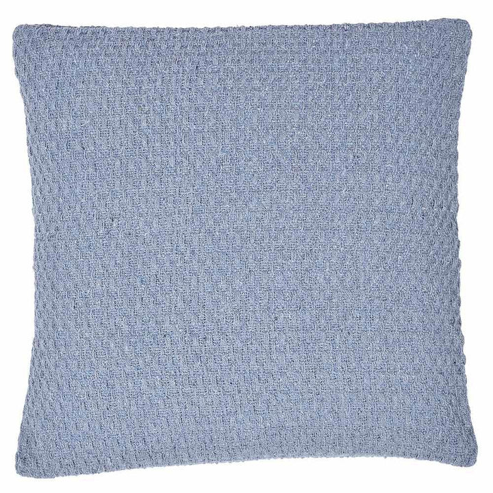 Hayden Recycled Cotton Blue Cushion Cover - Ideal