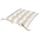 Hayle 2 Pack 100% Cotton Natural Seat Pad s 40cm x 40cm - additional product view 4
