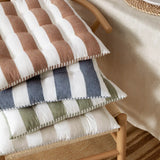 Hayle 2 Pack 100% Cotton Natural Seat Pad s 40cm x 40cm - additional product view 6