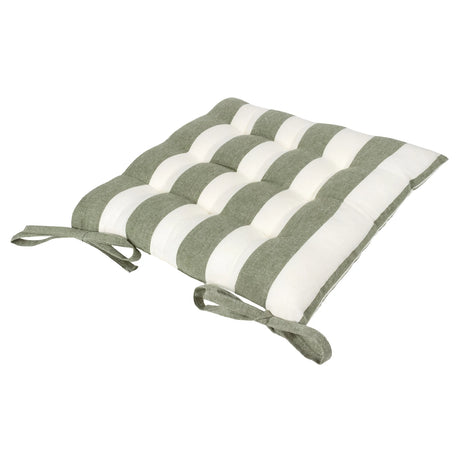 Hayle 2 Pack 100% Cotton Moss Seat Pad s 40cm x 40cm - additional product view 4