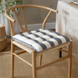 Hayle 2 Pack 100% Cotton Navy Seat Pad s 40cm x 40cm - additional product view 1