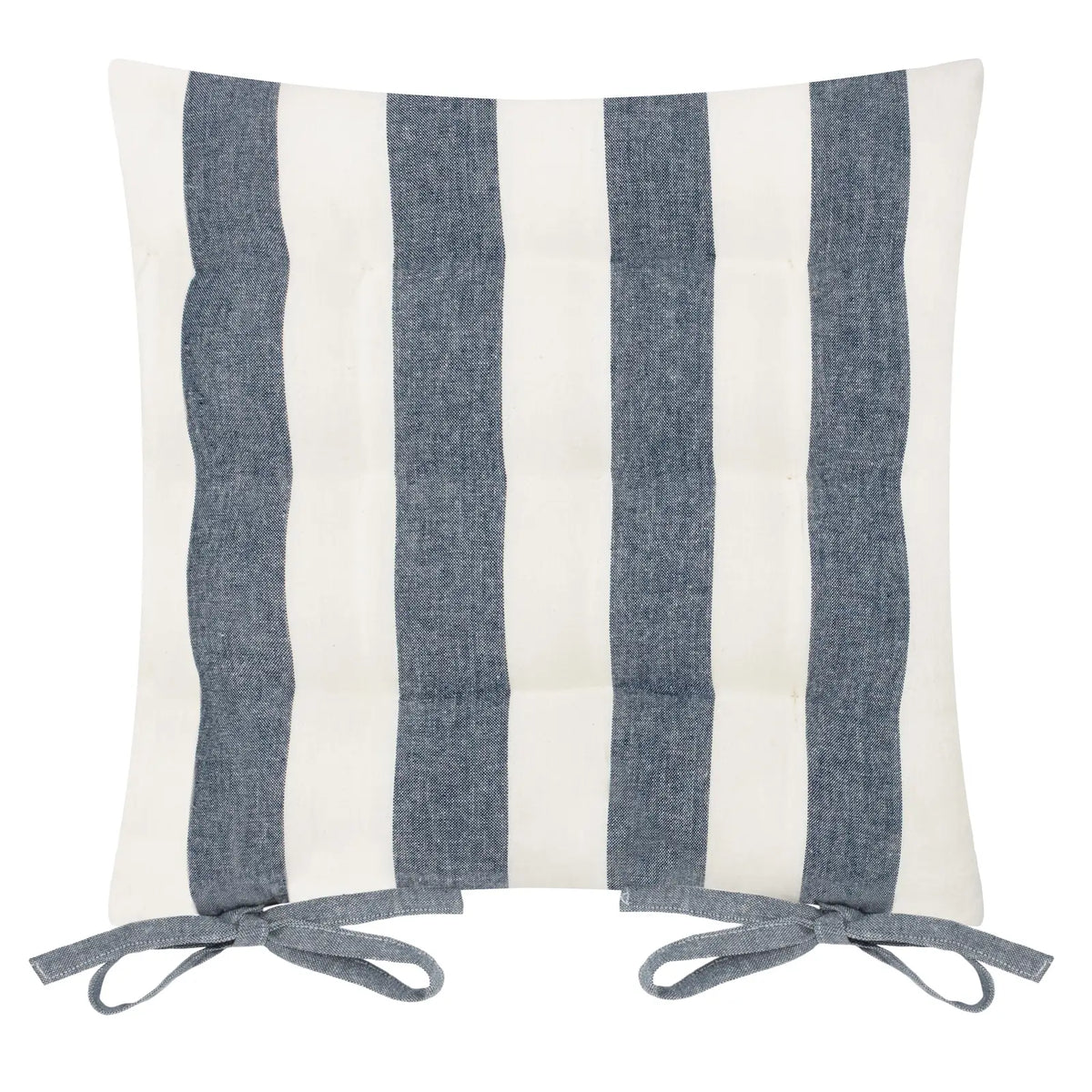 Hayle 2 Pack 100% Cotton Navy Seat Pad s 40cm x 40cm - additional product view 2