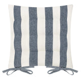 Hayle 2 Pack 100% Cotton Navy Seat Pad s 40cm x 40cm - additional product view 2