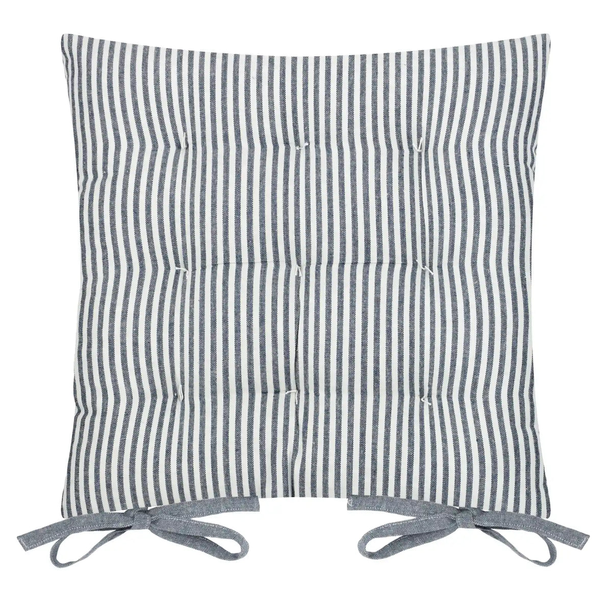 Hayle 2 Pack 100% Cotton Navy Seat Pad s 40cm x 40cm - additional product view 3