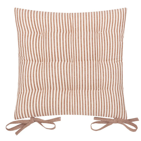 Hayle 2 Pack 100% Cotton Pecan Seat Pad s 40cm x 40cm - additional product view 3