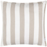 Hayle Outdoor 100% Cotton Natural Cushion Cover or Filled Cushion 50cm x 50cm - additional product view 2