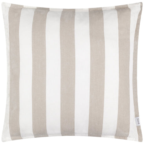 Hayle Outdoor 100% Cotton Natural Cushion Cover or Filled Cushion 50cm x 50cm - additional product view 2