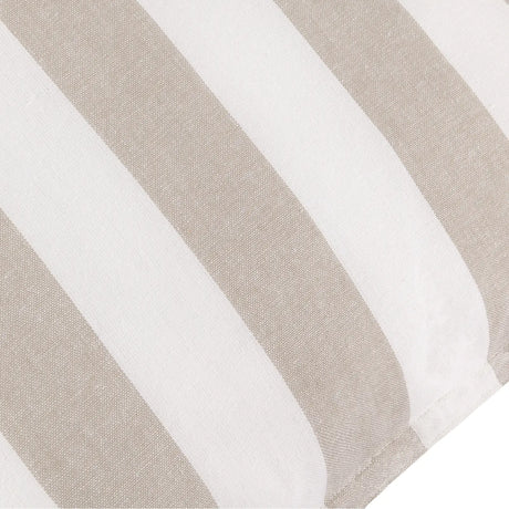 Hayle Outdoor 100% Cotton Natural Cushion Cover or Filled Cushion 50cm x 50cm - additional product view 5