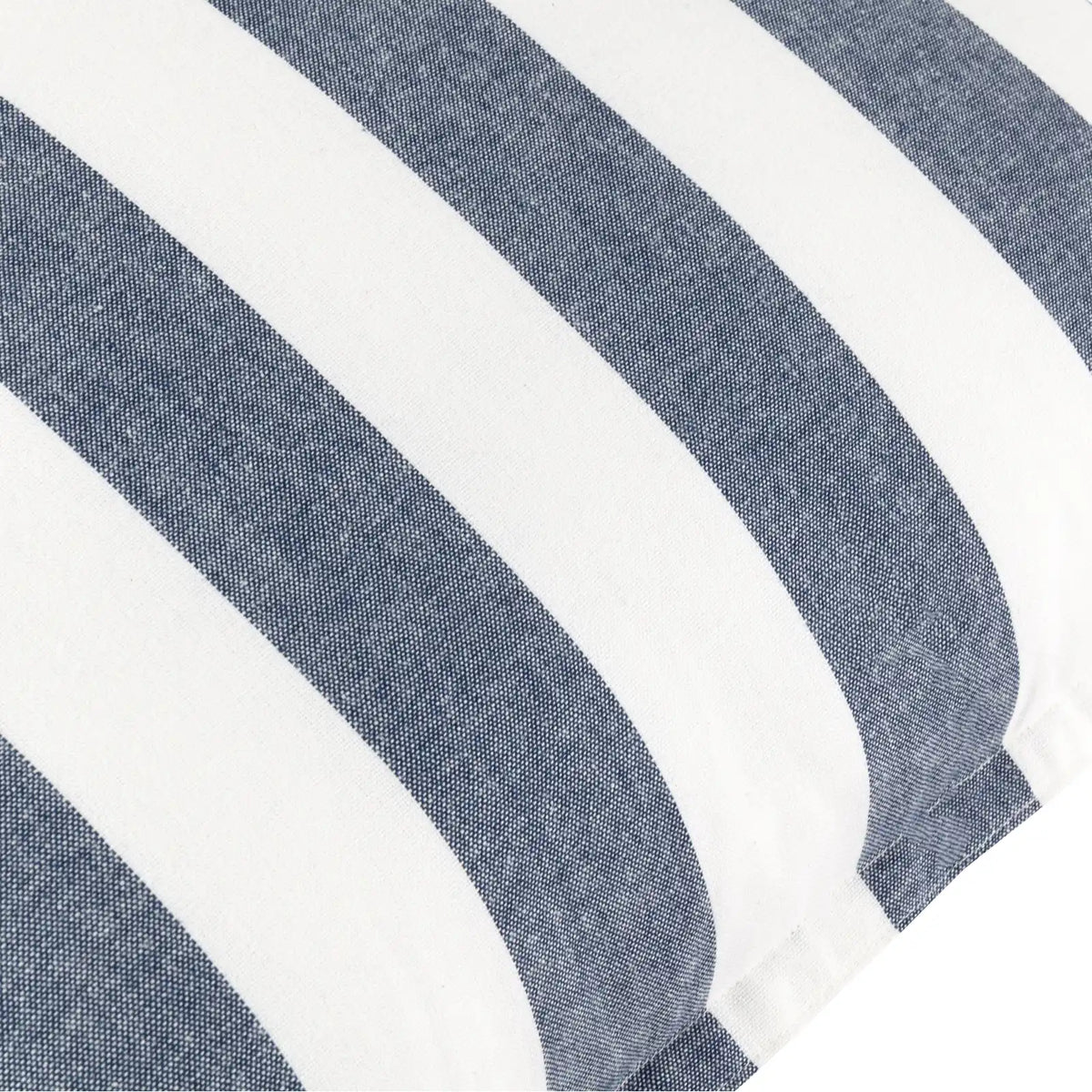Hayle Outdoor 100% Cotton Navy Cushion Cover or Filled Cushion 50cm x 50cm - additional product view 5