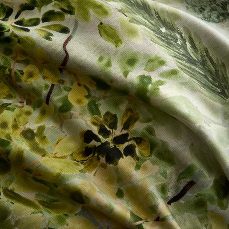 Soiree Hidden Garden 100% Cotton 200 Thread Count Botanical Duvet Cover Set 6
