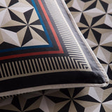 Laurence Llewelyn-Bowen Hero Black 100% Cotton 200 Thread Count Duvet Cover Set 4
