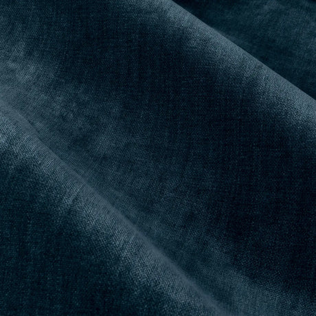 Heavy Lined Navy Velvet Chenille Pencil Pleat Curtains - additional product view 4