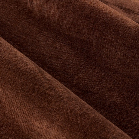 Heavy Lined Nutmeg Velvet Chenille Pencil Pleat Curtains - additional product view 4