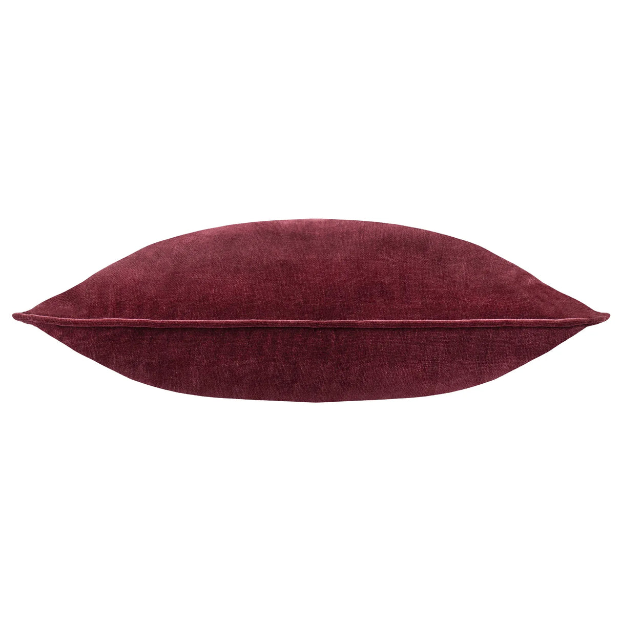 Heavy Chenille Piped Cushion Cover Beetroot 50 x 50cm - image 3