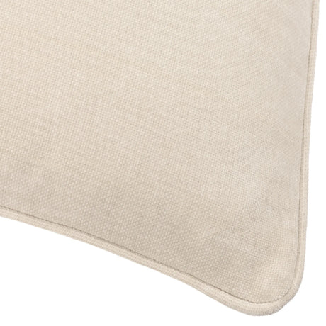 Heavy Chenille Piped Cushion Cover Linen 50 x 50cm - image 4
