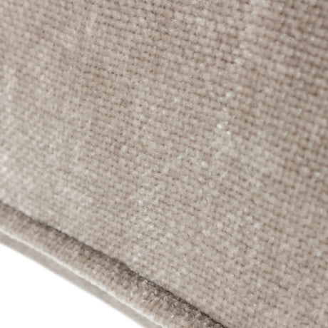 Heavy Velvet Chenille Greige Cushion Cover 50cm x 50cm - additional product view 3