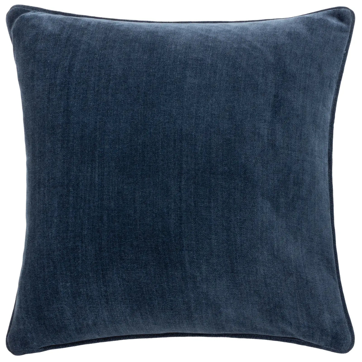 Heavy Velvet Chenille Navy Cushion Cover 50cm x 50cm - additional product view 1