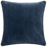 Heavy Velvet Chenille Navy Cushion Cover 50cm x 50cm - additional product view 1