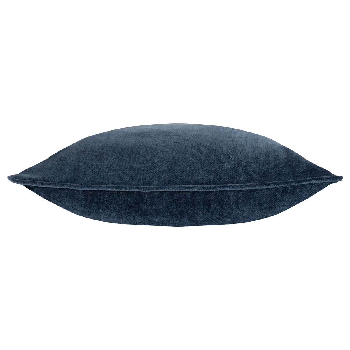 Heavy Velvet Chenille Navy Cushion Cover 50cm x 50cm - additional product view 2