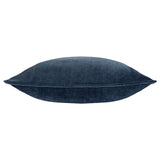 Heavy Velvet Chenille Navy Cushion Cover 50cm x 50cm - additional product view 2